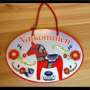 Scandinavian Style Welcome Sign